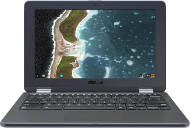 ASUS Laptop Chromebook Flip C213 / Intel Celeron N3350, 11.6", 1366 x 768, 4GB RAM, 32GB SSD, ChromeOS, siva (obnovljen)